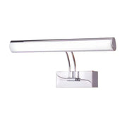 Kúpeľňové nástenné LED svetlo Ginna, 12W, strieborné nástenné nástenné svietidlo do kúpeľne Predvolený názov Alessandro Design