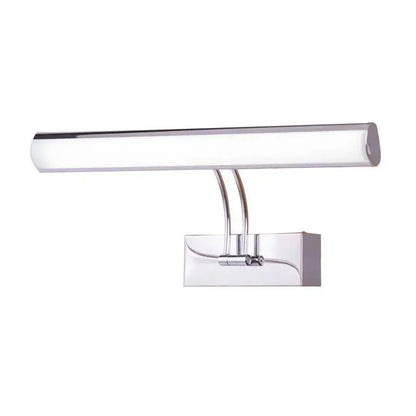 Kúpeľňové nástenné LED svetlo Ginna, 12W, strieborné nástenné nástenné svietidlo do kúpeľne Predvolený názov Alessandro Design