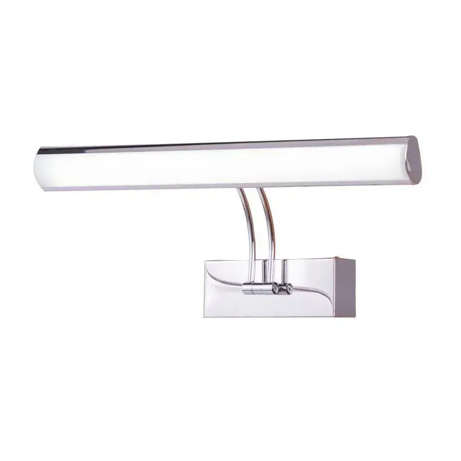 Kúpeľňové nástenné LED svetlo Ginna, 12W, strieborné nástenné nástenné svietidlo do kúpeľne Predvolený názov Alessandro Design