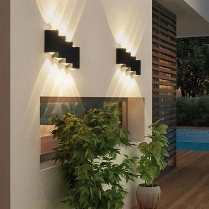 Aplica LED de Exterior Aeetes, 8W, Metal, Negru Aplice de Exterior Default Title Alessandro Design