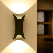 Aplica LED de Exterior Heba, 10W IP65, Metal, Negru Aplice de Exterior Default Title Alessandro Design