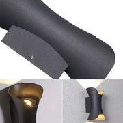 Aplica LED de Exterior Heba, 10W IP65, Metal, Negru Aplice de Exterior Default Title Alessandro Design