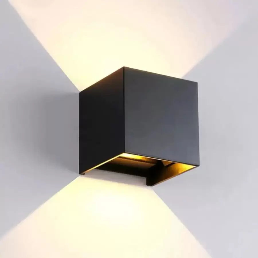 Aplica LED Exterior Aryan 5W Negru Aplice de Exterior Default Title Alessandro Design
