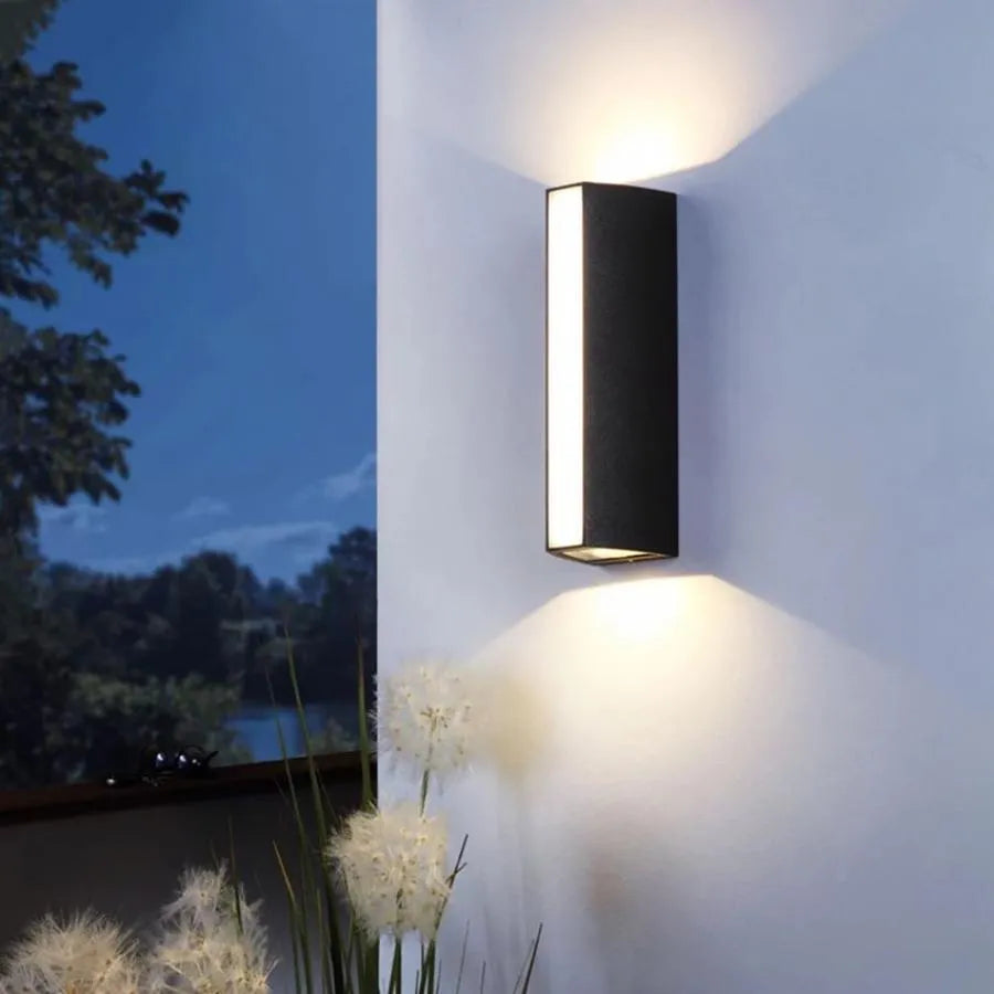 Aplica LED Exterior Carina, 20W, Negru, 3000K, Metal Aplice de Exterior Default Title Alessandro Design