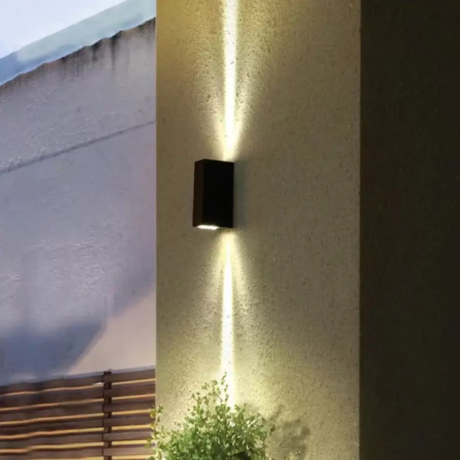 Aplica LED Exterior Celsis 6W Negru Aplice de Exterior Default Title Alessandro Design