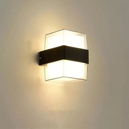 Aplica LED Exterior Kennedy 12W Alb Negru Aplice de Exterior Default Title Alessandro Design