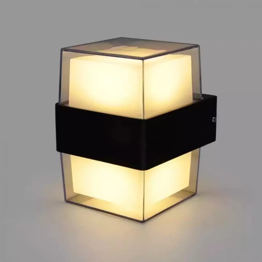 Aplica LED Exterior Kennedy 12W Alb Negru Aplice de Exterior Default Title Alessandro Design
