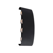 Fantas Aplica LED de Exterior si Interior, 8 Surse x 1W, IP65, Metalic, Negru, 3000K Aplice de Exterior Default Title Alessandro Design