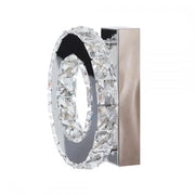Lustra LED cu cristal MAJORA 8W, Diametru 20cm, lumina Rece/Calda/Neutra, Crom Lucios Lustre LED Cristal Default Title Alessandro Design