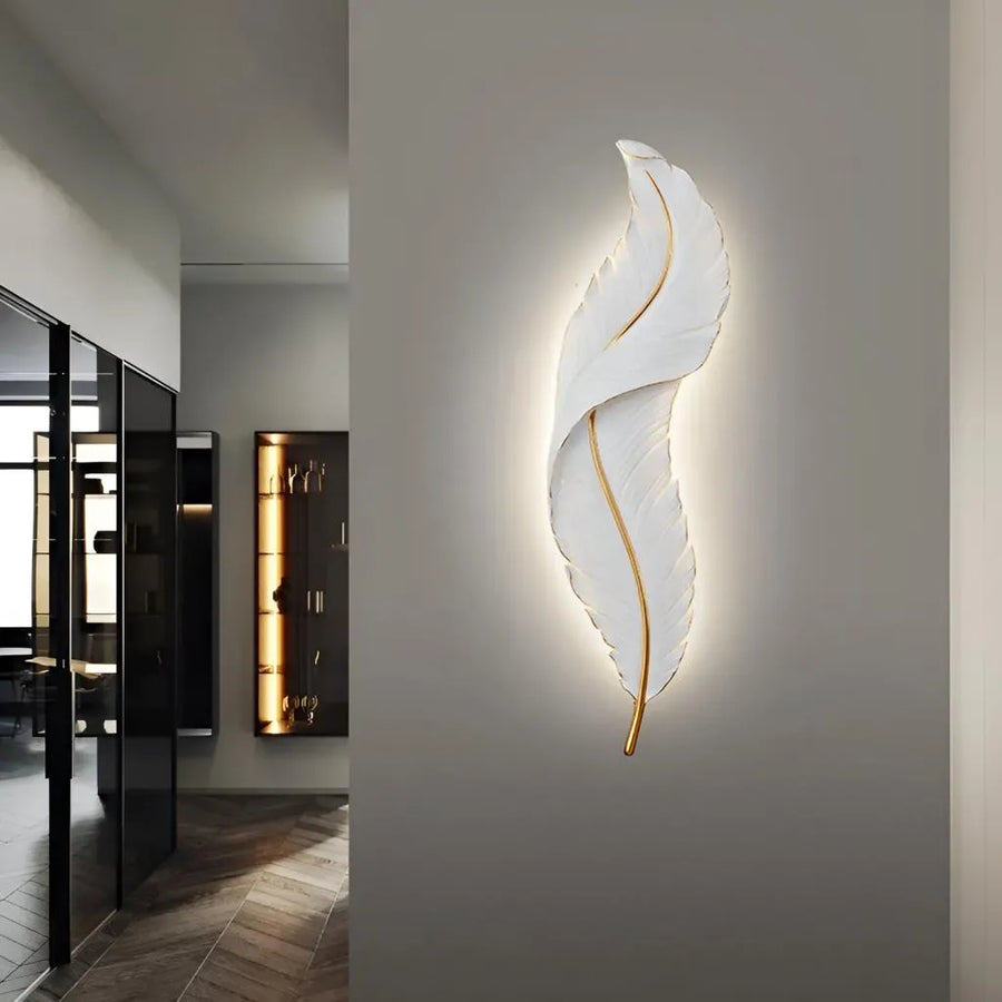 Aplica LED Pena, 18W, 3000K/4000K/6000K, 42cm, Alb Aplice de Interior Default Title Alessandro Design