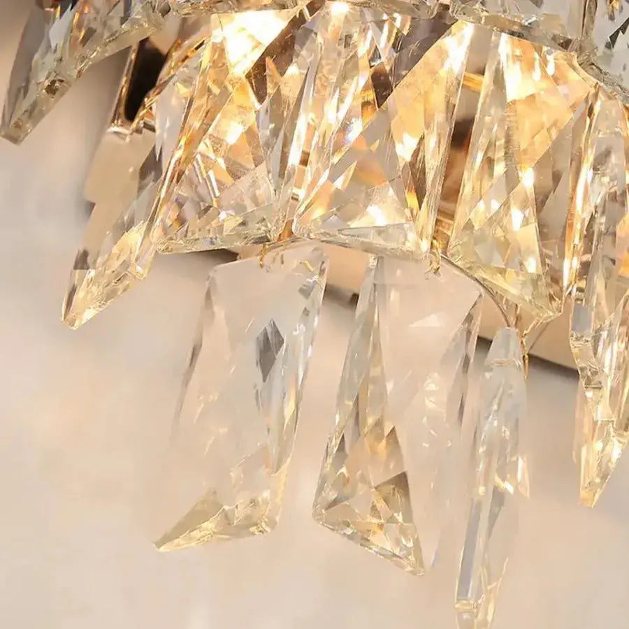 Aplica Candelabru Cristal VERSAILLES Piccolo, 2xE14, Negru Aplice de Interior Default Title Alessandro Design
