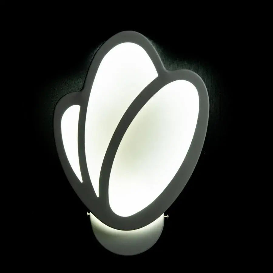 Aplica LED de Perete Tulip 15W, Lumina Rece/Calda/Neutra 3000K/4000K/6000K, Alb, Metal si Acril Aplice de Interior Default Title Alessandro Design