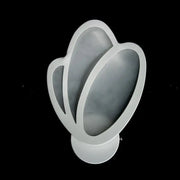 Aplica LED de Perete Tulip 15W, Lumina Rece/Calda/Neutra 3000K/4000K/6000K, Alb, Metal si Acril Aplice de Interior Default Title Alessandro Design