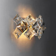 Aplica Zarina 2xE14, Metal si Cristal, Auriu Aplice de Interior Default Title Alessandro Design