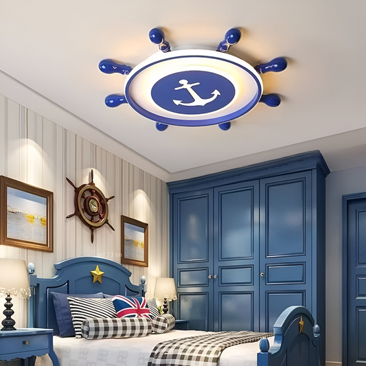 Lustra LED MARINE 42W, Diametru 38cm, lumina Rece/Calda/Neutra, Alb Lustre LED Default Title Alessandro Design