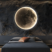 Aplica LED, Decorativa, Luna 83W Diametru 120CM Lumina Rece/Neutra/Calda Black Lustre LED Aplicate Default Title Alessandro Design