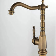 Kuchynská batéria, sanitárna mosadz, starožitné zlato, OD/2046 Kúpeľňové batérie Predvolený názov Alessandro Design