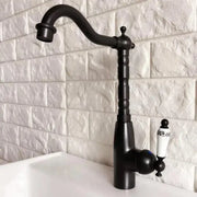 Kuchynská batéria, sanitárna mosadz, čierna, OD/2051 Kuchynské batérie Predvolený názov Alessandro Design