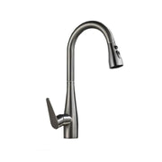 Baterie Bucatarie cu Dus Extractibil Inox Gri ZY1010 Baterii de Bucatarie Default Title Alessandro Design