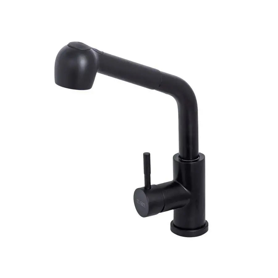 Baterie Bucatarie cu Dus Extractibil, Inox SUS304, Negru, HS004 Baterii de Bucatarie Default Title Alessandro Design