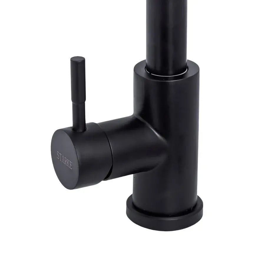 Baterie Bucatarie cu Dus Extractibil, Inox SUS304, Negru, HS004 Baterii de Bucatarie Default Title Alessandro Design