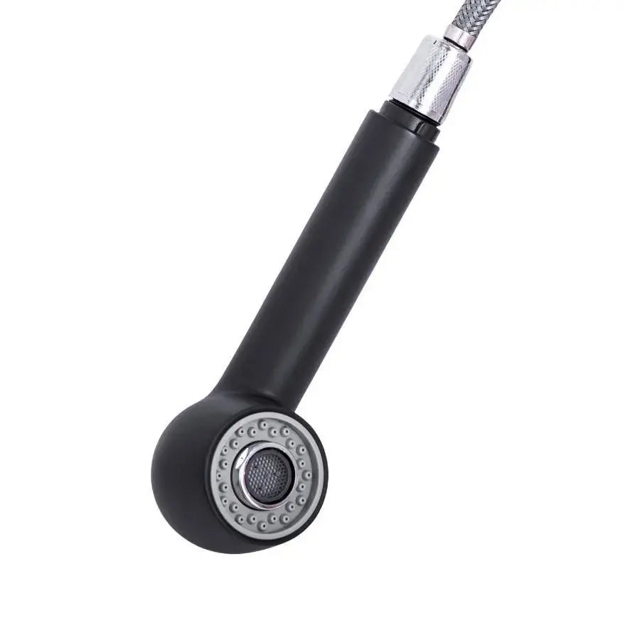 Baterie Bucatarie cu Dus Extractibil, Inox SUS304, Negru, HS004 Baterii de Bucatarie Default Title Alessandro Design