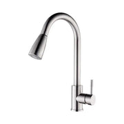 Baterie Bucatarie cu Dus Extractibil, Inox SUS304, Satinat, CF018 Baterii de Bucatarie Default Title Alessandro Design