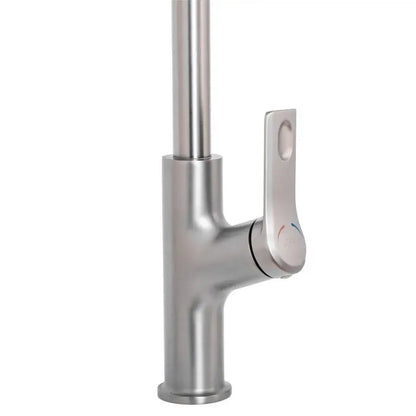 Baterie Bucatarie cu Dus Extractibil, Inox SUS304, Satinat, FJ5542 Baterii de Bucatarie Default Title Alessandro Design