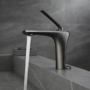 Umývadlová batéria, sanitárna mosadz, saténová šedá, 10007N Kúpeľňové batérie Predvolený názov Alessandro Design