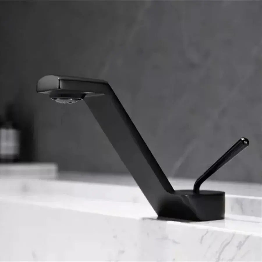 Umývadlová batéria, sanitárna mosadz, čierna, MP017H Kúpeľňové batérie Predvolený názov Alessandro Design