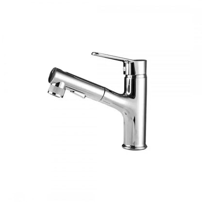 Umývadlová batéria s výsuvnou sprchou, sanitárna mosadz, chróm, 9337 Kúpeľňové batérie Predvolený názov Alessandro Design