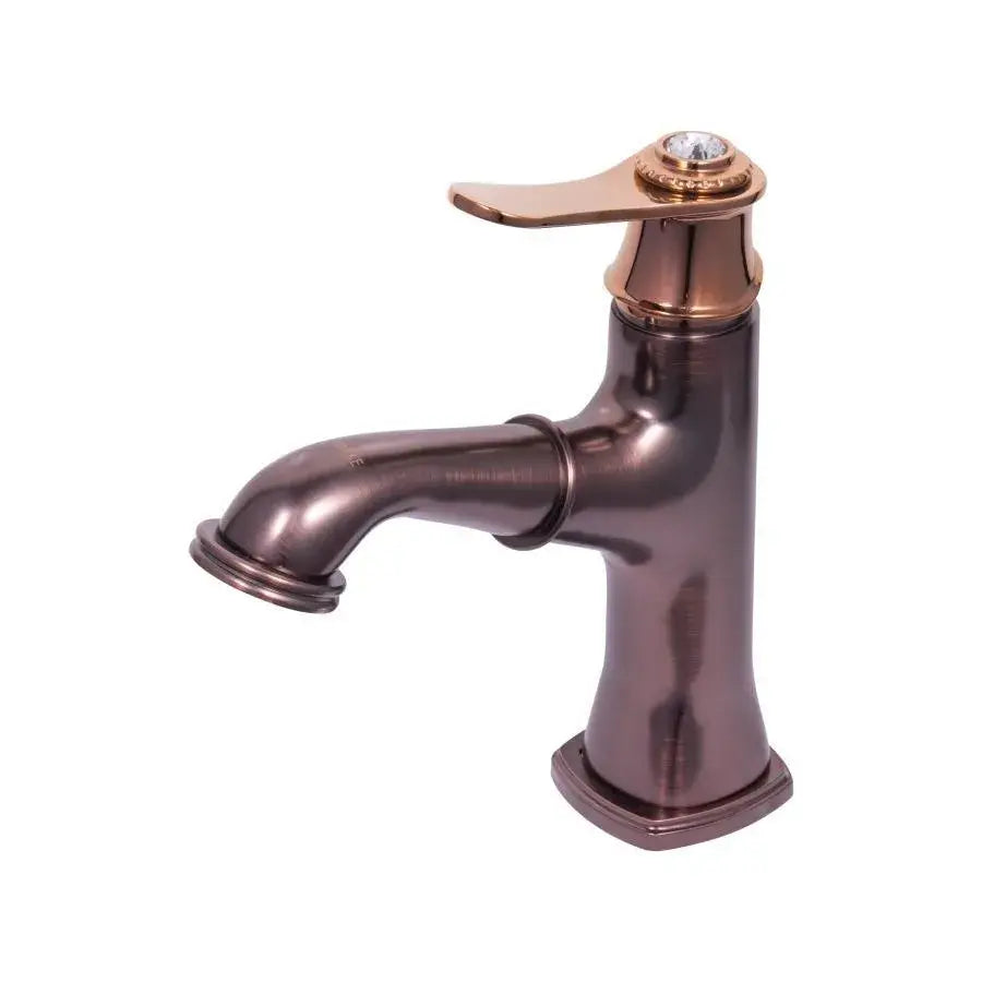 Umývadlová batéria s výsuvnou sprchou, sanitárna mosadz, hnedá, OD/2037 Kúpeľňové batérie Predvolený názov Alessandro Design