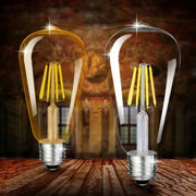 Bec cu Filament ST64, E27, 4W, Lumina Calda Produse LED Default Title Alessandro Design