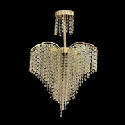 Candelabru Cristal Ander, 4xE14, Diametru 45cm, Auriu Candelabre Cristal Default Title Alessandro Design