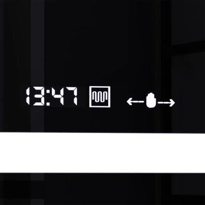 Oglinda LED Rectangulara, 160x80cm, Verite MotionGlow Marcello, Sistem Dezaburire, Ceas & Termometru, Dimabila Oglinzi Marcello Default Title Alessandro Design