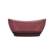 Cada Freestanding, Ovala, Burgundy Red, Rasina, 170x78x67cm Cazi Freestanding Default Title Alessandro Design
