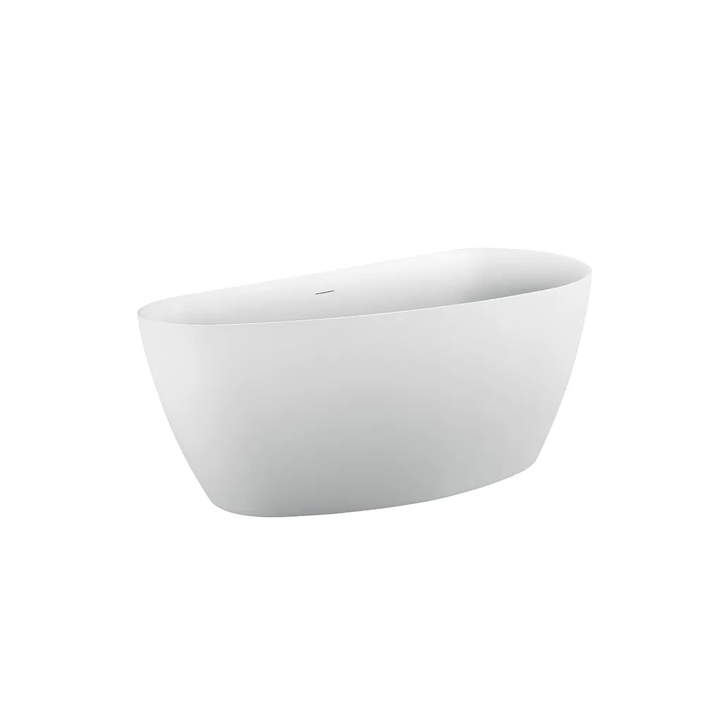 Cada Freestanding, Semi-ovala, Acril, Alba, 150×72×60 Cm Cazi Freestanding Default Title Alessandro Design