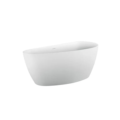 Cada Freestanding, Semi-ovala, Acril, Alba, 150×72×60 Cm Cazi Freestanding Default Title Alessandro Design