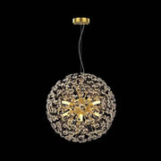 Candelabru Cristal MINUET 9x G9, Diametru 50cm, Auriu Lucios, Inaltime Reglabila Candelabre Moderne Default Title Alessandro Design