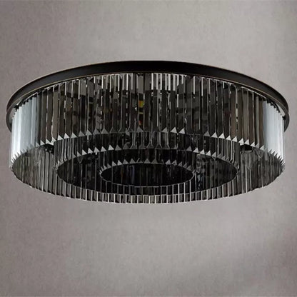 Candelabru Cristal Brady Ø60cm, 18xE14, Circular, Gri Candelabre Cristal Default Title Alessandro Design