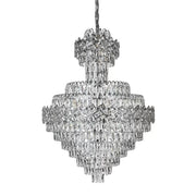 Candelabru Cristal Joel 22x E27 Argintiu Candelabre Cristal Default Title Alessandro Design
