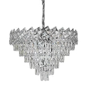 Candelabru Cristal Jordan 10 x E27 Argintiu Candelabre Cristal Default Title Alessandro Design