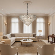 Candelabru Cristal WINDSOR Supremo 10xE14, Diametru 80cm, Crom Lucios, Inaltime Reglabila Candelabre Cristal Default Title Alessandro Design