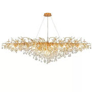 Candelabru Cristal Kaiser 13x G9 Diametru 120cm Auriu Candelabre Cristal Default Title Alessandro Design