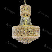 Candelabru Cristal Selim 14x E14 Auriu Candelabre Cristal Default Title Alessandro Design