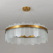 Candelabru LED cu Telecomanda Alonzo 93W Dimabil Diametru 60cm Auriu Candelabre Cristal Default Title Alessandro Design