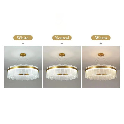 Candelabru LED cu Telecomanda Alvaro 128W Dimabil Auriu Candelabre Cristal Default Title Alessandro Design