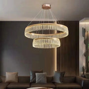 Candelabru LED cu Telecomanda Zakir 100W, Auriu Candelabre Cristal Default Title Alessandro Design