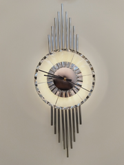 Aplica LED Decorativa HARMONY 65x25cm Lumina Rece/Neutra/Calda Crom Aplice de Interior Default Title Alessandro Design