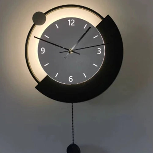 Luna dekoratívne nástenné LED svietidlo 83 W priemer 120 cm studené/neutrálne/teplé svetlo čierne